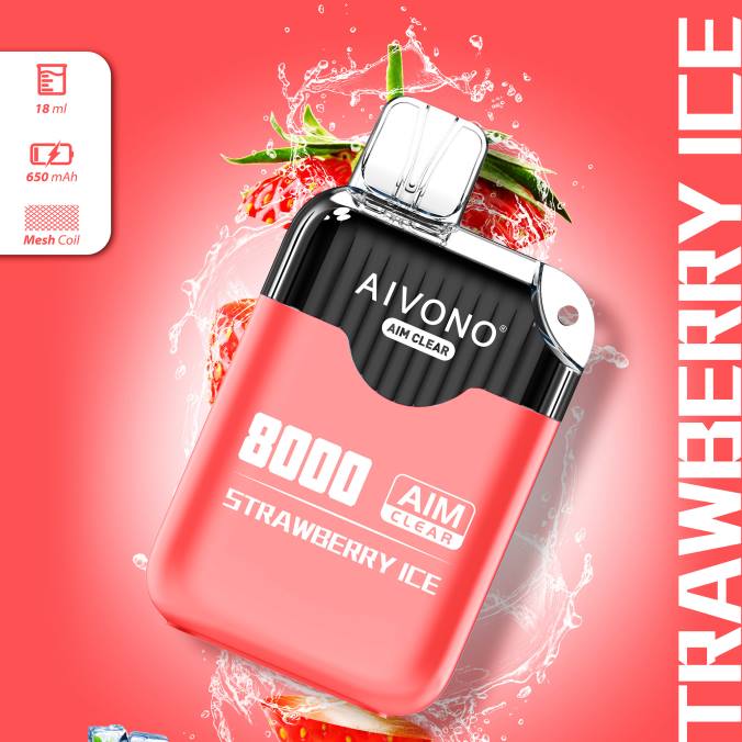 Vape Wholesale Vietnam HH6V205 Aivono AIM CLEAR 8000 đá dâu