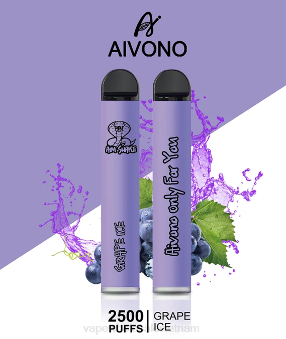 Vape Vietnam HH6V306 Aivono AIM SNAKE 2500 đá nho