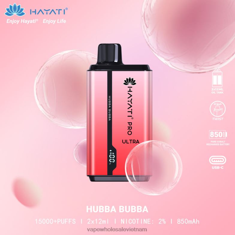 vape vietnam 0PPFD206 hubba bubba Hayati Pro Ultra