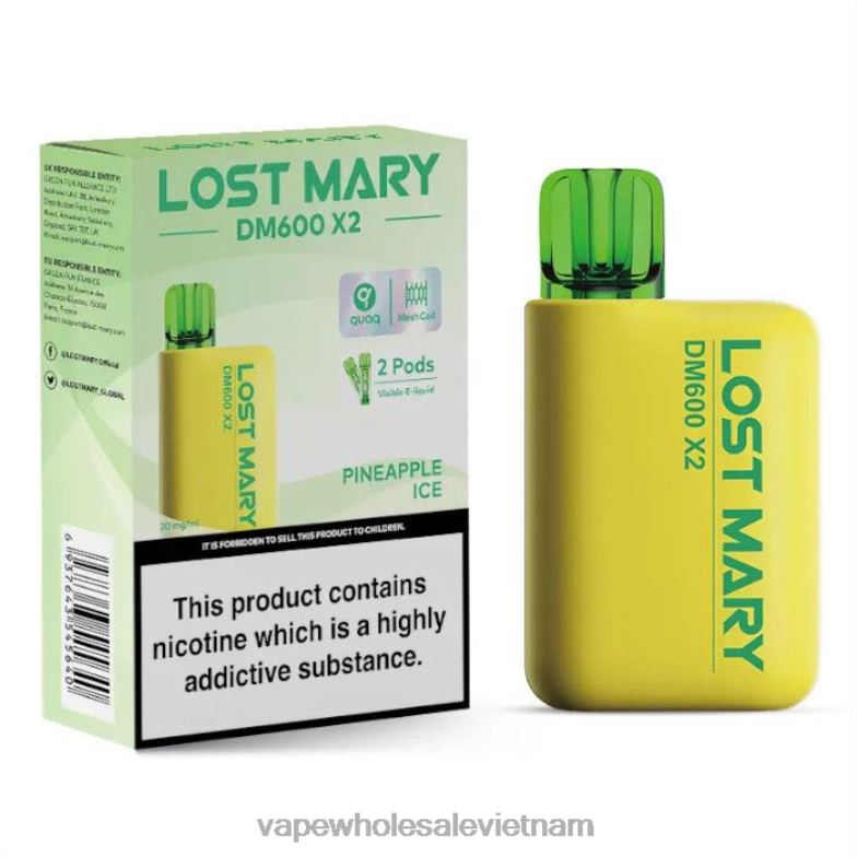 vape vietnam price 0PPFD477 đá dứa LOST MARY DM600 X2