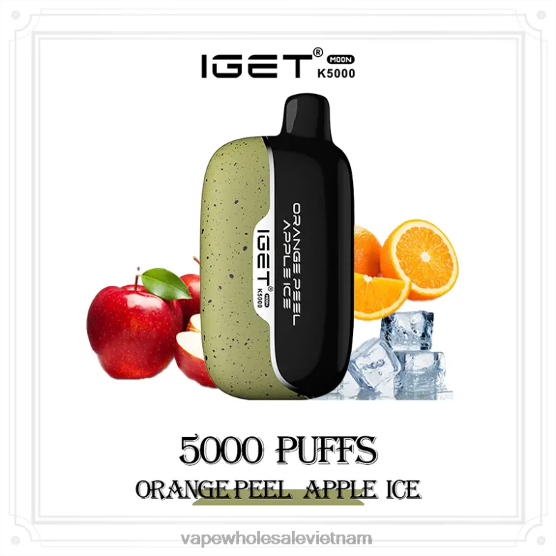 Vape Vietnam Z0RBB15 IGET Moon k5000 đá táo vỏ cam